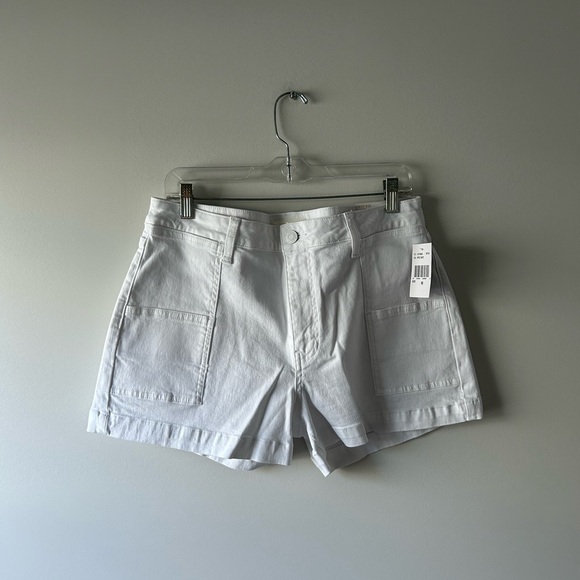 KUT white high rise Jane shorts - Picture 1 of 5